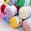 Không. 8 Hàn Quốc Ren Ren Cotton Mercerized 50g Nhóm Móc Đan Tay Khăn Áo Khoác Khăn Choàng Chủ Đề OUD7