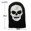 AqToCna Thời Trang Halloween Bộ Xương Ma Găng Tay Mũ Sáng Tạo Dạ Quang Nửa Ngón Tay Full In Ấm Thoáng Khí Găng Tay Quà Tặng AqToCna