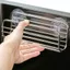 DONOVANQQ Giá thoát nước bọt biển, Giá đỡ lưu trữ cốc hút bằng thép không gỉ, Tiết kiệm không gian Chống gỉ Chống thấm nước Thoát nước nhanh Khăn lau bát đĩa Giá đỡ sử dụng trong nhà bếp