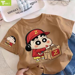 COD✅ (Hồ Chí Minh)Kids T Mall Áo phông tay ngắn In hình hoạt hình Áo Kiểu rộng và ấn tượng Trẻ em thời trang #VN1223