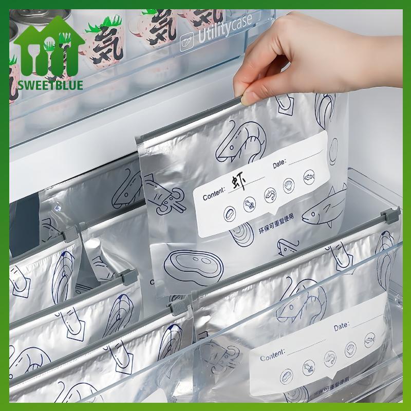 SWEET Túi đựng giấy nhôm có thể tái sử dụng 10 chiếc để đóng băng và bảo vệ thực phẩm hiệu quả n