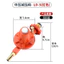 Lửa thương mại 1.5 Bếp chữa cháy không thể điều chỉnh Van áp suất trung bình thương mại chuyên dụng Áp suất chống cháy nổ26052810