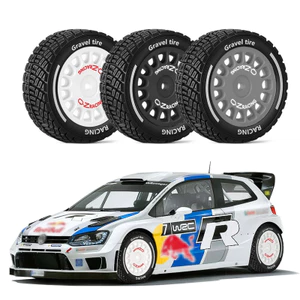 4 60mm 12mm Hex High Grip On-Road Rally Lốp Xe Bánh Xe Cho 1 / 14 MJX 14301 14302 14303 14304 RC Xe Nâng Cấp Phần