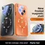 Ốp Lưng Cho Vivo X300 Ultra X300Pro Mẫu Mới Matte Back Panel Bảo Vệ Ống Kính Từ Tính Hút Chống Rơi Vỏ Điện Thoại
