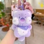 15cm Sang Trọng Mèo Móc Khóa Mặt Dây Chuyền Sang Trọng Đồ Chơi Mặt Dây Cho Túi Đeo Vai Quà Tặng Cho Trẻ Em Cô Gái Sinh Viên