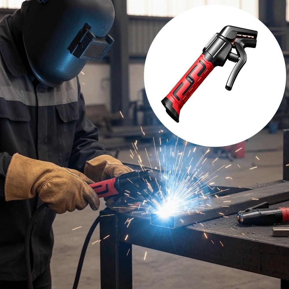 Giá đỡ điện cực hàn JUNYUE88US, Kẹp hàn nhiệt độ cao bằng cáp đồng, Giá đỡ điện cực ổn định chống bỏng Mini Arc Argon