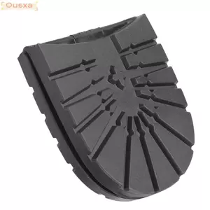 OUSXA 1 Chiếc Đế Giày Bảo Vệ, Đế Cao Su Chống Trơn Trượt Màu Đen, Đế Giày Nửa Đế Cao Su Tắt Tiếng Đế Thay Thế Nữ Nam