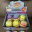 HFTOY Squishy Bánh bao Bun Đồ chơi dễ thương và đầy màu sắc tăng chậm cho mọi lứa tuổi và giảm căng thẳng ~