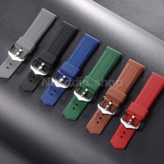 Dây đeo đồng hồ silicon chống thấm nước 18-26mm Dây đeo đồng hồ cao su mềm Nam Nữ Thể thao Lặn dây đeo cổ tay Vòng đeo tay