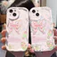 Ốp Lưng Cho OPPO A6 A5X A3 A96 A95 A92 A77S A76 A74 A60 A58 A57 A54 A53 A52 A38 A18 A17 A16 A15 A5 A9 A3S F9 Pro Kem Sóng Cong Cạnh Họa Tiết Bướm NYK282