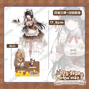 ✨Sản phẩm mới✨Hàng sẵn có Mingchao Linkage Cà phê Hàn Quốc Pop-up Shop Chisaki Maid Limited Tự làm Giá đỡ cao Đồ trang trí ngoại vi✨Sự kiện✨
