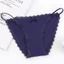 Liền Mạch Băng Lụa Quần Lót Nữ Cotton Nguyên Chất Đáy Đáy Cực Thoáng Khí Ren Cạnh Mỏng Dây Đeo Thấp Eo Bé Gái Quần Đùi Phong Cách Cô Gái