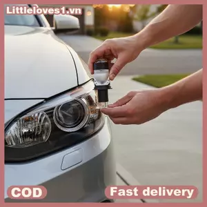 Littleloves1 70W H4 Ống Kính LED Cường Độ Cao Mini Bi Led Máy Chiếu Bóng Đèn Pha Có Canbus Cho 9003 HB2 Tầm Nhìn VN