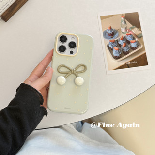 Ốp điện thoại nơ âm thanh nổi toàn màn hình màu trơn sang trọng cho iPhone17 Pro Max 16 15 14 13 Pro Max bảo vệ camera chống sốc chống rơi mặt sau cứng