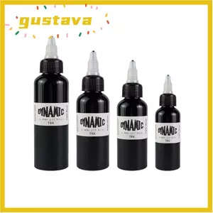 Mực xăm GUSTAVA, 30 / 60 / 80 / 90ML Màu thực hành xăm đen, Màu sắc thực hành hình xăm nghệ thuật cơ thể tươi sáng Đồ dùng hình xăm