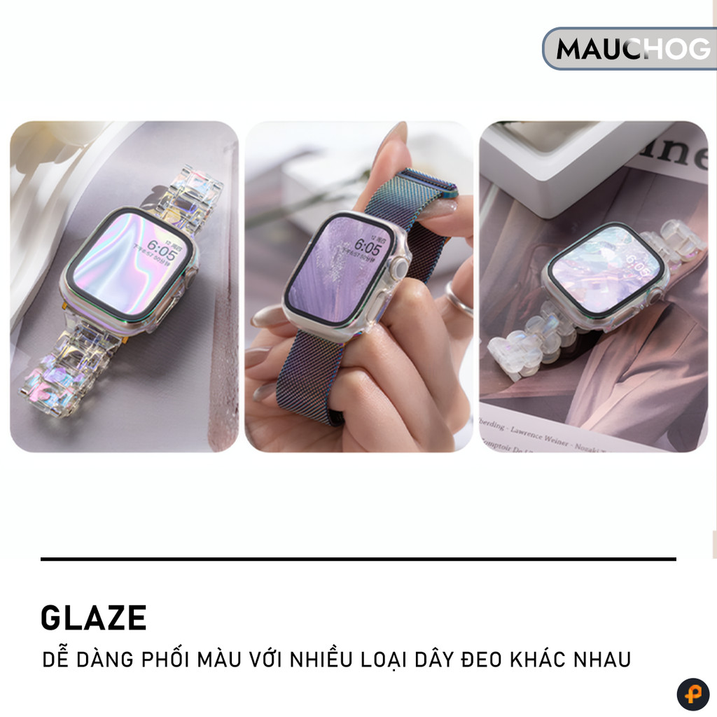Tổng Hợp Ốp Có Kính Cường Lực Bảo Vệ Cho Đồng Hồ Apple Watch Ultra Series S11 10 9 8 7 6 SE 44/45/46/49 38/40/41/42mm