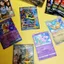 Pokemon Quái Vật Pikachu Charizard Lửa Rồng Nứt Rỗng Ghế Trẻ Em Đồ Chơi Dày Bộ Sưu Tập Thẻ Flash Thẻ Quà Tặng Sinh Nhật