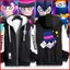 YB1 Brawl Stars trò chơi hoạt hình anime dây kéo Áo khoác Áo khoác Unisex Top BY1