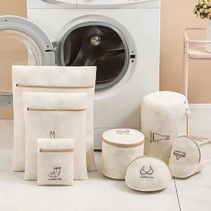 Set 6 Túi Giặt Đồ Cao Cấp 2 Lớp Dày Dặn – Bảo Vệ Quần ÁO, Đồ Lót Không Bị Bai Chão, Xù Lông