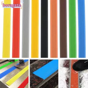 Dải cầu thang BORAGETE, Dải cầu thang chống trượt PVC, Tấm thảm Thảm tự dính Miếng dán cầu thang mẫu giáo