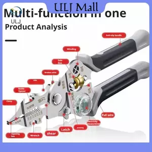 ULJ 10 TRONG 1 Dây Có Thể Gập Lại Với Kìm Đo Điện Để Cắt Dây Kéo Cáp Điện Kéo.