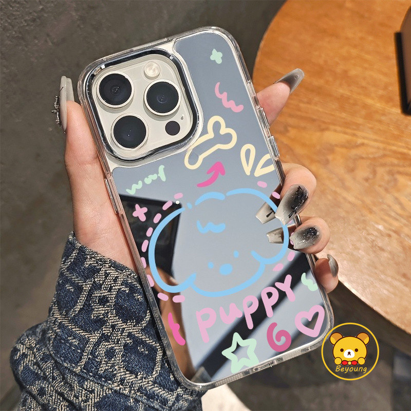 Ốp Điện Thoại Hình Chó Mèo Hoạt Hình Cho Huawei Pura 90 Pro Max 80 70 Pro Plus Ultra P60 P50 P40 Lite P30 Pro Vỏ Gương Chống Sốc Dễ Thương