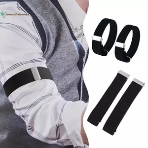 BeautifulHomeA 1 Cặp Kinh Doanh Co Giãn Có Thể Điều Chỉnh Áo Sơ Mi Tay Garter Dây Đeo Tay Dây Đeo Tay Vòng Tay Chống Trơn Trượt Vòng Tay Nam Nữ VN