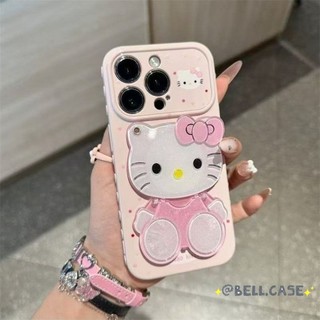 Dành Cho IPhone 17 16 15 14 Plus 13 12 11 ProMax 8 Plus Dễ thương KT trang điểm gương trường hợp điện thoại mới