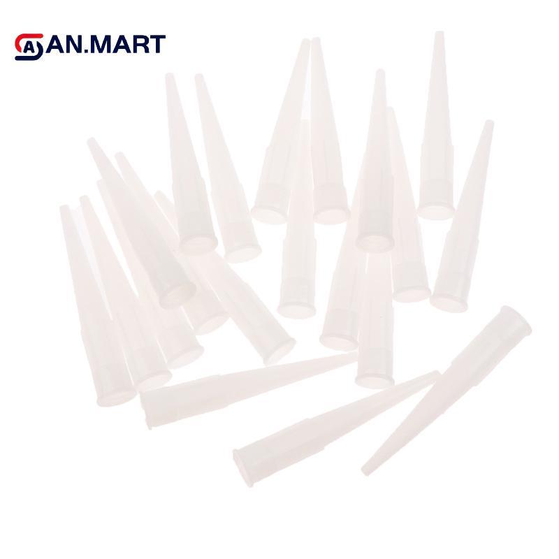 AN.MART 20 Chiếc Đa Năng Caulking Vòi Phun Keo Thủy Tinh Keo Dán Miệng Silicon VN