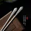 WHX-Peony Kẹp Tóc Trung Quốc 925 Kẹp Tóc Mạ Bạc Phong Cách Trung Hoa Hàng Ngày Phù Hợp Với Kẹp Tóc