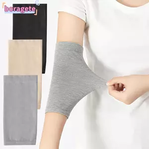 Băng tay BORAGETE, Tấm lót khuỷu tay bằng vải Cotton hình xăm, Tấm che mặt chống tia cực tím Hỗ trợ cánh tay đàn hồi ngoài trời / Thể thao