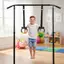 Thanh kéo và vòng tập thể dục trẻ em BVY với 2 dây treo có thể điều chỉnh Thiết bị tập thể thao trong nhà cho trẻ em.