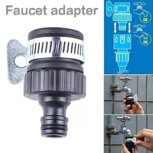 Bộ chuyển đổi vòi nước đa năng bền bỉ Ống nhựa Lắp Qui Connect Vòi lắp để rửa ô tô Tưới vườn [VN]