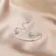 AqToCna 1 Cái Thời Trang Sáng Bóng Zircon Hình Rắn sel Vòng Đeo Tai Cho Nữ Tính Khí Bông Tai Ánh Sáng Sang Trọng Thoáng Mát Kẹp Tai Dự Tiệc Trang Sức AqToCna
