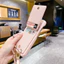 ốp lưng iphone Áp dụng cho vỏ điện thoại Apple 16 Pro, giá đỡ nhẫn iPhone 15, ví 14 Pro, 13 túi đeo chéo có họa tiết da cừu.dây đeo điện thoại