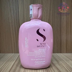 Dầu gội Moisture dành cho tóc khô xơ Semi Di Lino Nutritive Low Shampoo Alfaparf 250ml [ MK ]