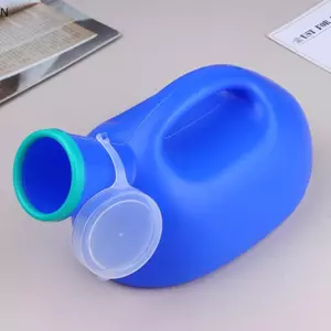 Bình Nước Tiểu NS Cho Du Lịch 2000ml Chống Rò Rỉ Nhựa Chống Tràn Có Nắp Di Động Cho Nam Ô Tô Cắm Trại Bệnh Viện Sử Dụng NS