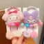 Kuromi Tóc Cô Gái Trẻ Em Dễ Thương Sanrio Len Buộc Tóc Bé Gái Đuôi Ngựa Bóng Đầu Cao Su Phụ Kiện Tóc