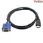 VVDZA 1-5m HD-Tương Thích Sang VGA Chuyển Đổi Chất Lượng Hàng Đầu 1080P Video Kết Nối AV Adapter Dây Cho PC HDTV