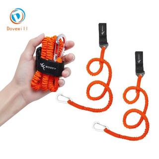 Dây xích mái chèo Dovewill Kayak Dây buộc an toàn cho thuyền Kayak và SUP Mái chèo Bungee Dây buộc