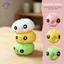 HFTOY Thư giãn bong bóng Fidget Toy Bóp Bun Bao gồm giỏ hấp để giảm căng thẳng ngay lập tức ~