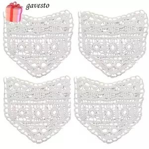 GAVESTO 1 / 4 Cái Quần Jean Thắt Lưng Mở Rộng, Bông Bà Bầu Eo Kéo Dài, Điều Chỉnh Rỗng Ren Dây Thắt Lưng Cho Quần Jean Quần