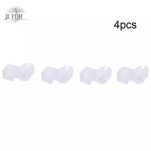 Bộ kẹp thanh khóa cửa ô tô màu trắng đáng tin cậy Gói 4 chiếc cho tay cầm chắc chắn