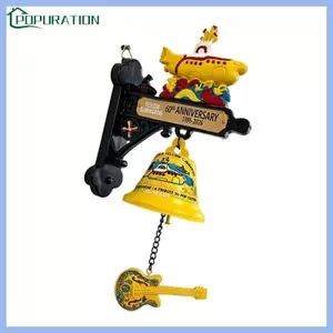 Âm thanh lối đi POP có hình dạng theo chủ đề biển màu vàng Dây kéo cốc âm thanh bằng kim loại và độ quyến rũ dưới cho hiên nhà Cửa hàng vườn Entr