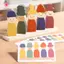 MJnmc Đồ chơi phân loại màu gỗ Montessori Trò chơi giáo dục sớm Tăng cường kỹ năng vận động tinh cho trẻ mới biết đi Trẻ em 2 3 4 Học mẫu giáo mới