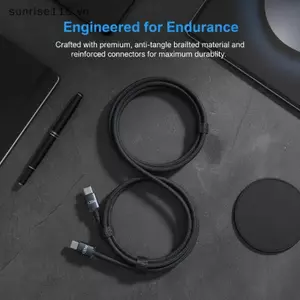 Dây sạc USB Type C SRVN 120W Cáp dữ liệu USB nhanh Sạc nhanh đa năng cho văn phòng du lịch tại nhà.