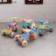 Mô hình xe ba bánh Mini SRVN cho nhà búp bê Mô phỏng lắp ráp 3 bánh xe đạp Trang trí nội thất Đồ chơi cảnh trang trí thủ công.