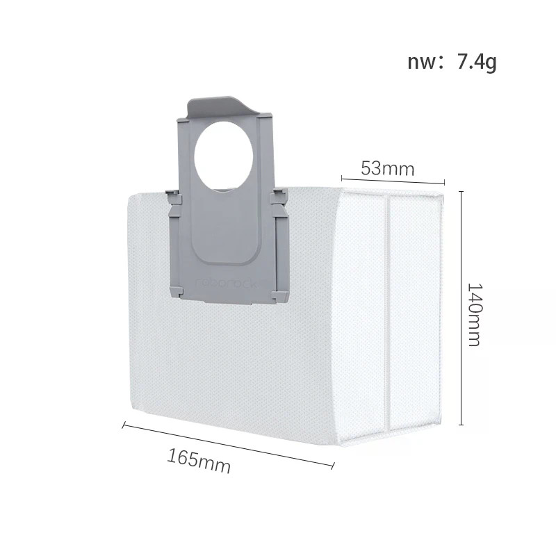 Bàn Chải Bên Chính Cây Lau Nhà Hepa Lọc Bụi Túi Vệ Sinh Cán Bàn Chải Roborock S7 Maxv Ultra S7 Pro Ultra Robot Hút Chân Không Phụ Kiện