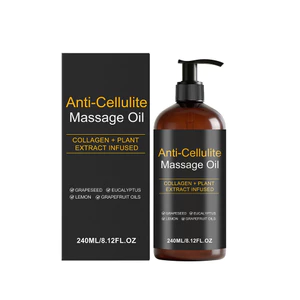 Dầu Massage Toàn Thân Collagen Plant 240ml - Dầu Làm Săn Chắc Da Với Hạt Nho Chanh Bưởi Bạch Đàn-Hàng Làm Mịn Toàn Thân Để Massage Hàng Ngày & Chăm Sóc Da Collagen Truyền