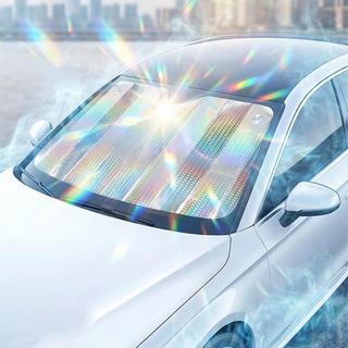 Bóng Nắng Cho Kính Chắn Gió Ô Tô Có Thể Gập Lại Accordion Lớn Phản Quang Che Nắng Ô Tô Cho Xe SUV Xe Tải Xe haoyisvn